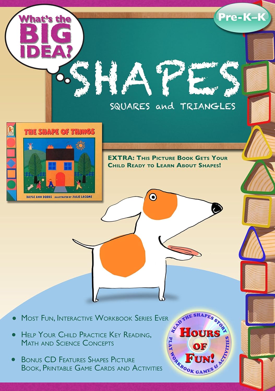 Amazon.com: Shapes - Squares & Triangles: What's the BIG Idea? Workbook ...