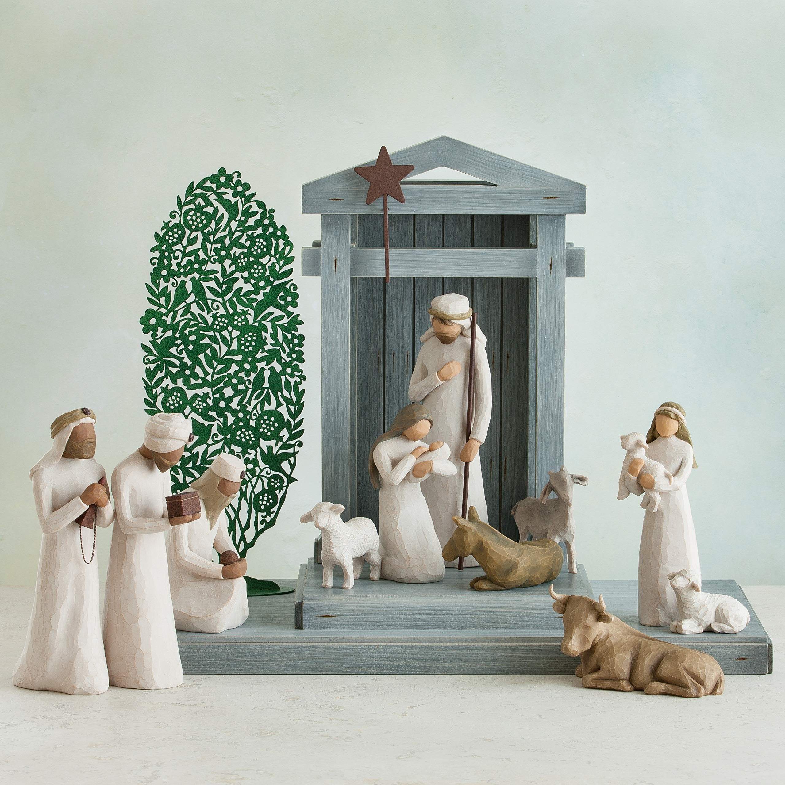 Willow Tree Figura de Reyes Magos: Melchor, Gaspar y Baltasar, Home Deco, Enesco