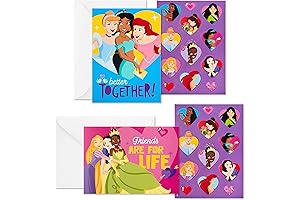 Hallmark Disney Princess Valentines Day Cards for Kids in School