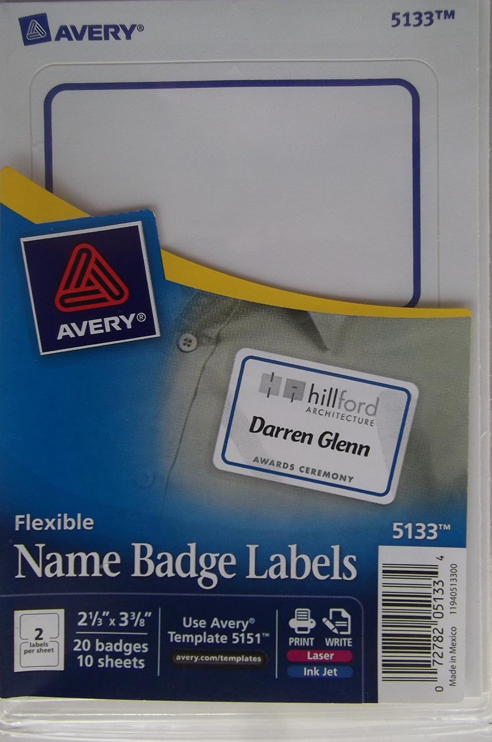 amazon-avery-flexible-name-badge-labels-5133-two-packages