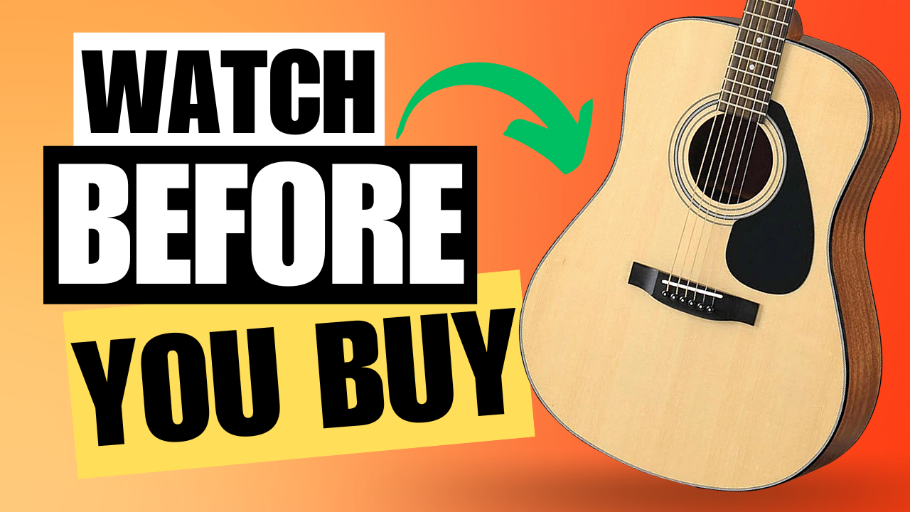 Watch My Honest Review - Yamaha F325D Acoustic Guitar, Natural on