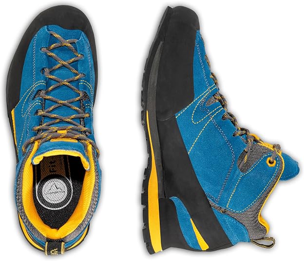 Amazon.co.jp: La Sportiva ZFAS054 Boulder X Mid GTX, carbon/frame