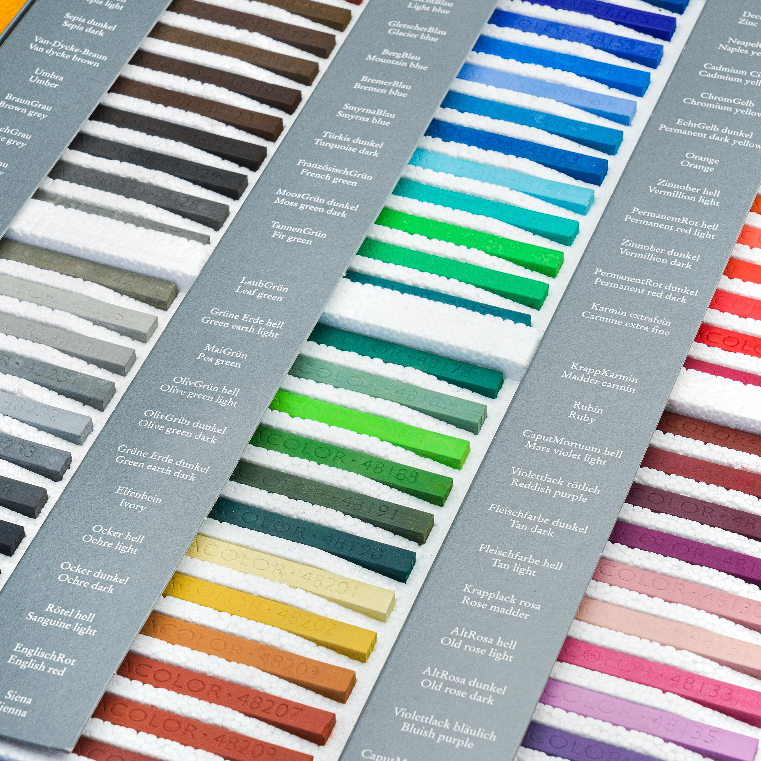 Cretacolor Pastel Carre - C/Board Set Of 72