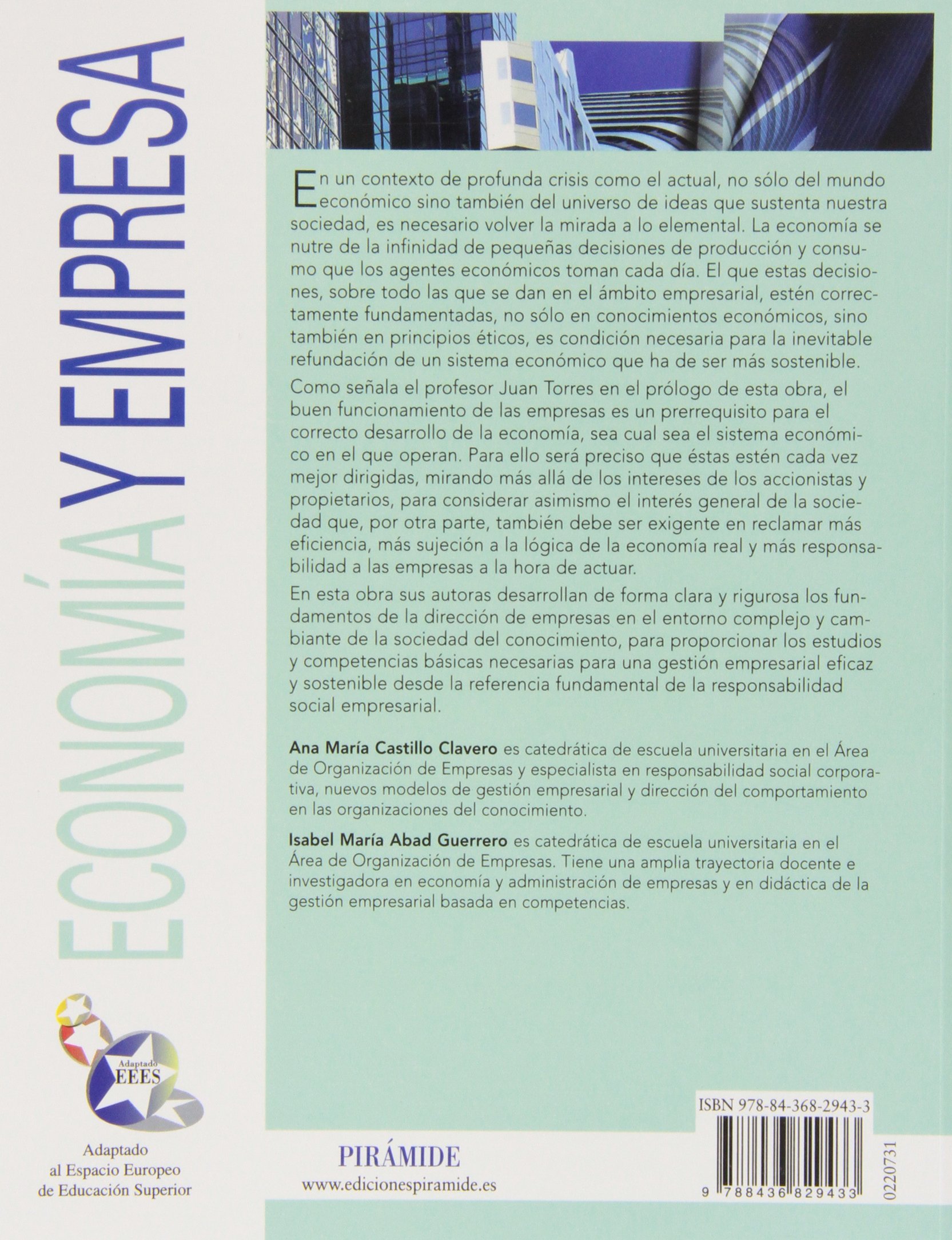 Dirección de empresas (Economía y Empresa)