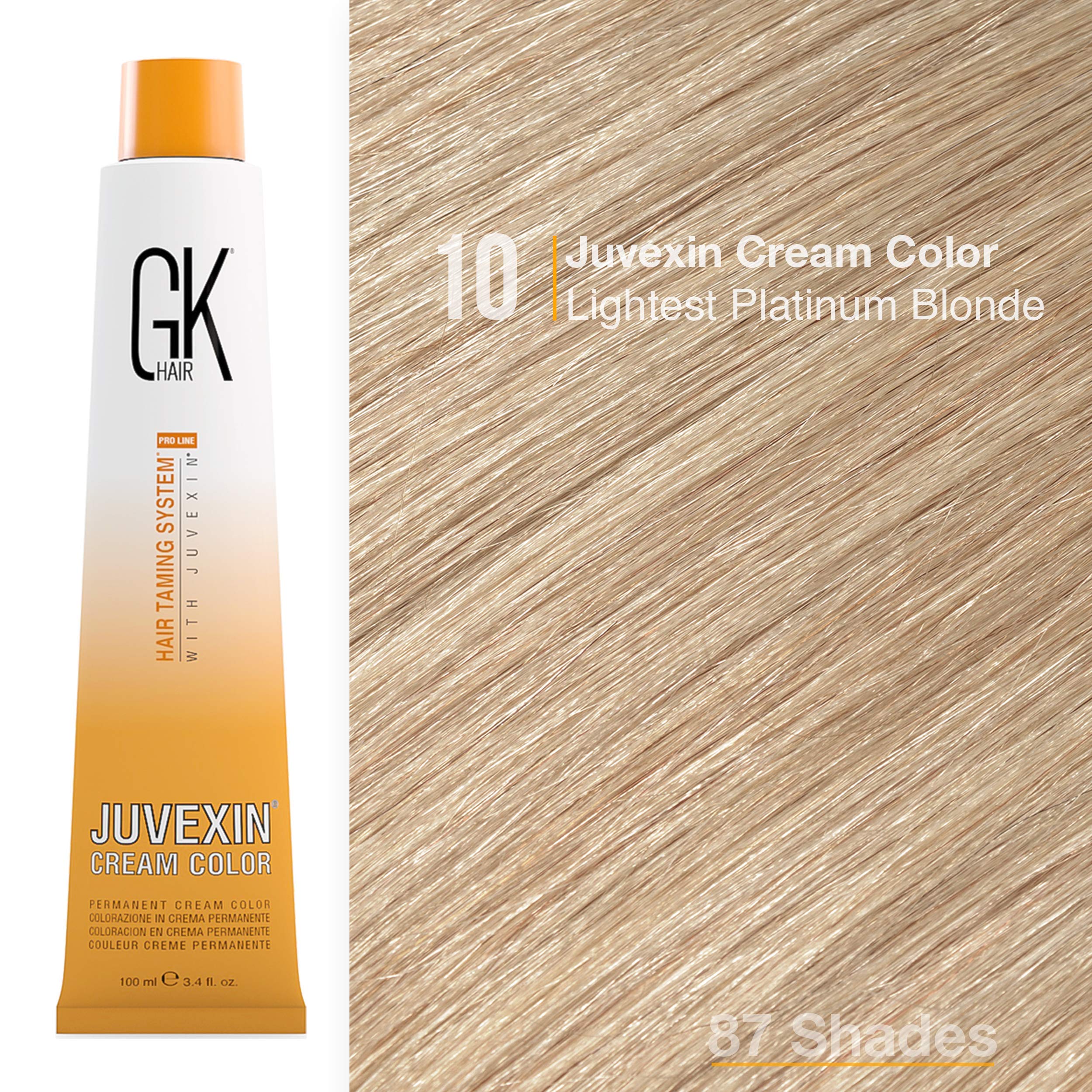 Buy Global Keratin GK HAIR Professional Hair Color Cream Tube 3.4 Fl Oz