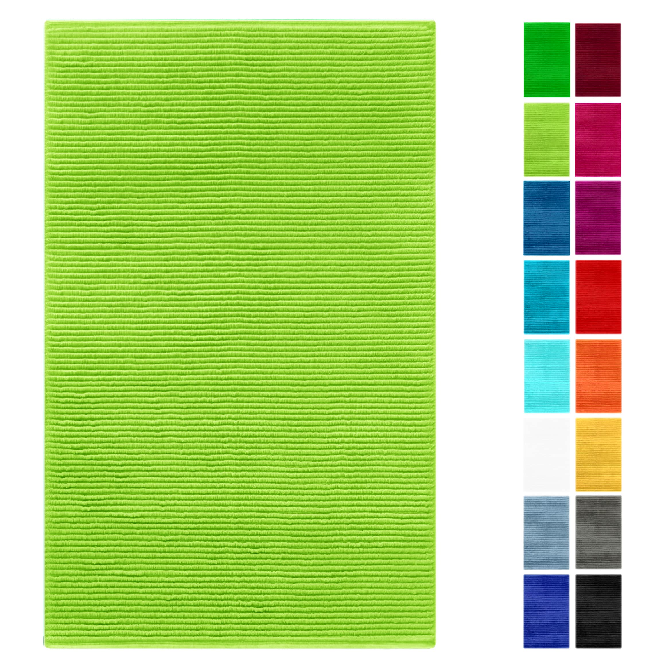 Lashuma Badematte Linz, 50x80 cm, grün