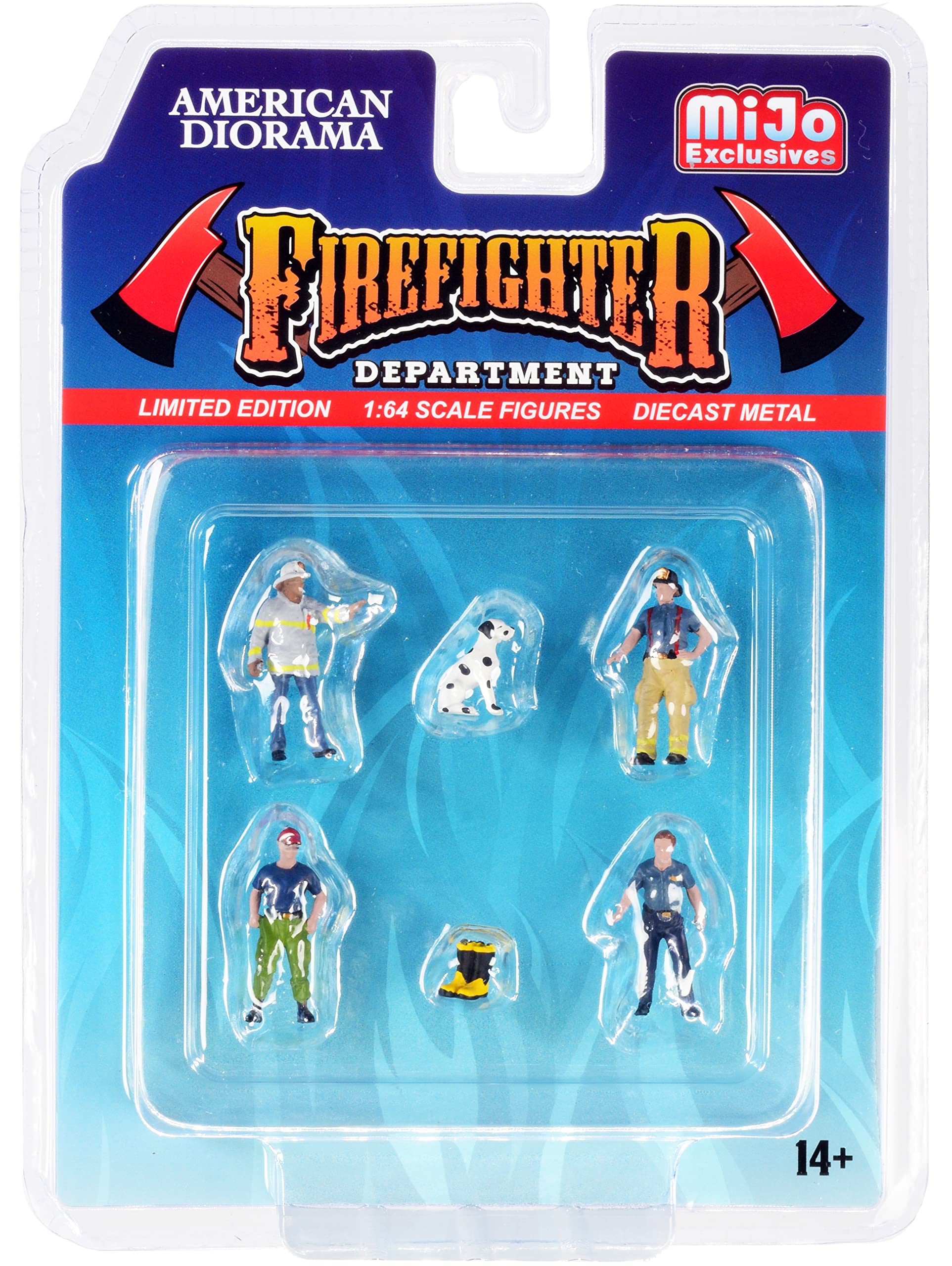 1 Dog and 1 Accessory) for 1/64 Scale Models by American Diorama"