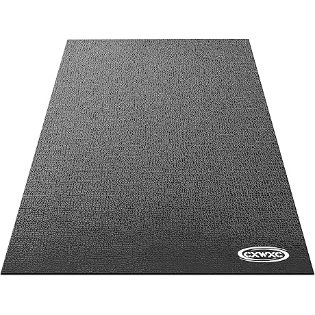 Bike Trainer Floor Mat: Ride with Efficacious Padding for Peloton, 36 x 72 Inches