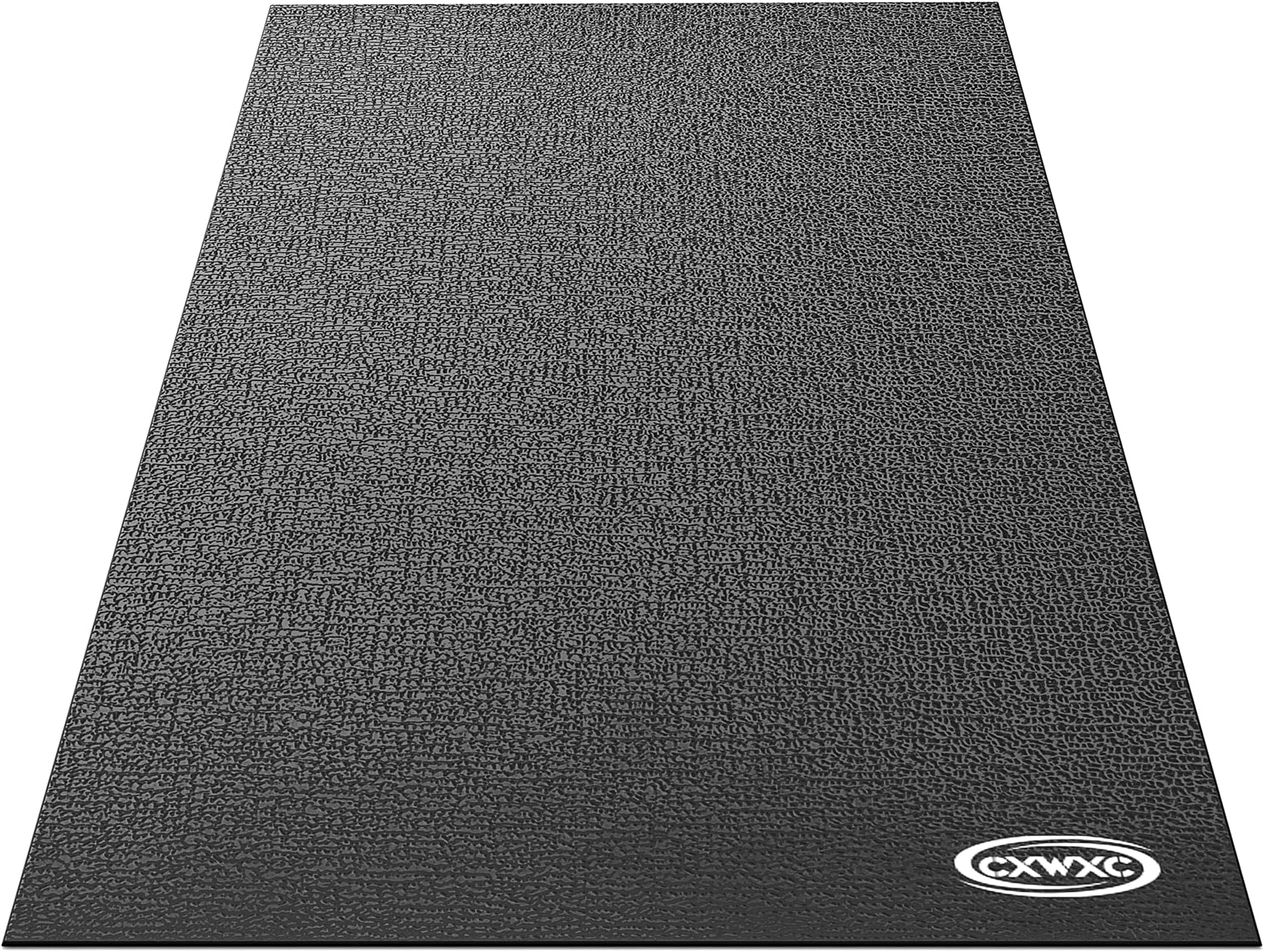 Bike Trainer Floor Mat for Indoor Riding - Health & Fitness PVC Foam Exercise Bike Mat - Peloton Exercise Stationary Spin Bike Mat