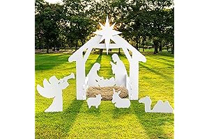 Outstanding Weather-Resistant Extra-Large Outdoor Nativity Scene