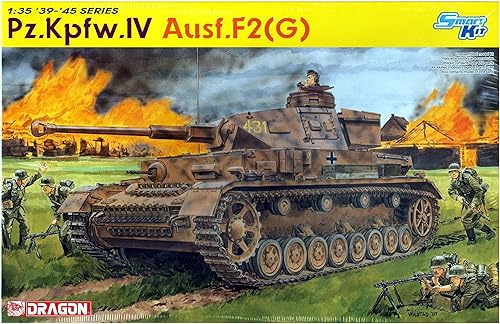 Dragon Models PZ.KPFW.IV AUSF.F2 G Kit inteligente (escala 1/35)