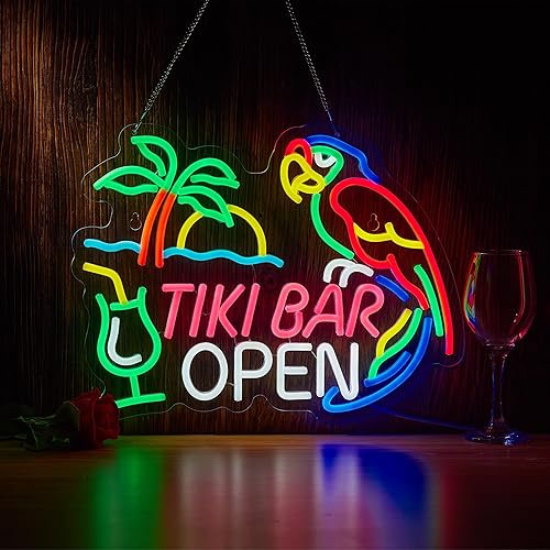 Miniatura 7 de Letrero de neón grande de 24 pulgadas con texto en inglés «Its 5 00 O'clock Some Don» para decoración de pared, luz LED regulable para hombre, Color