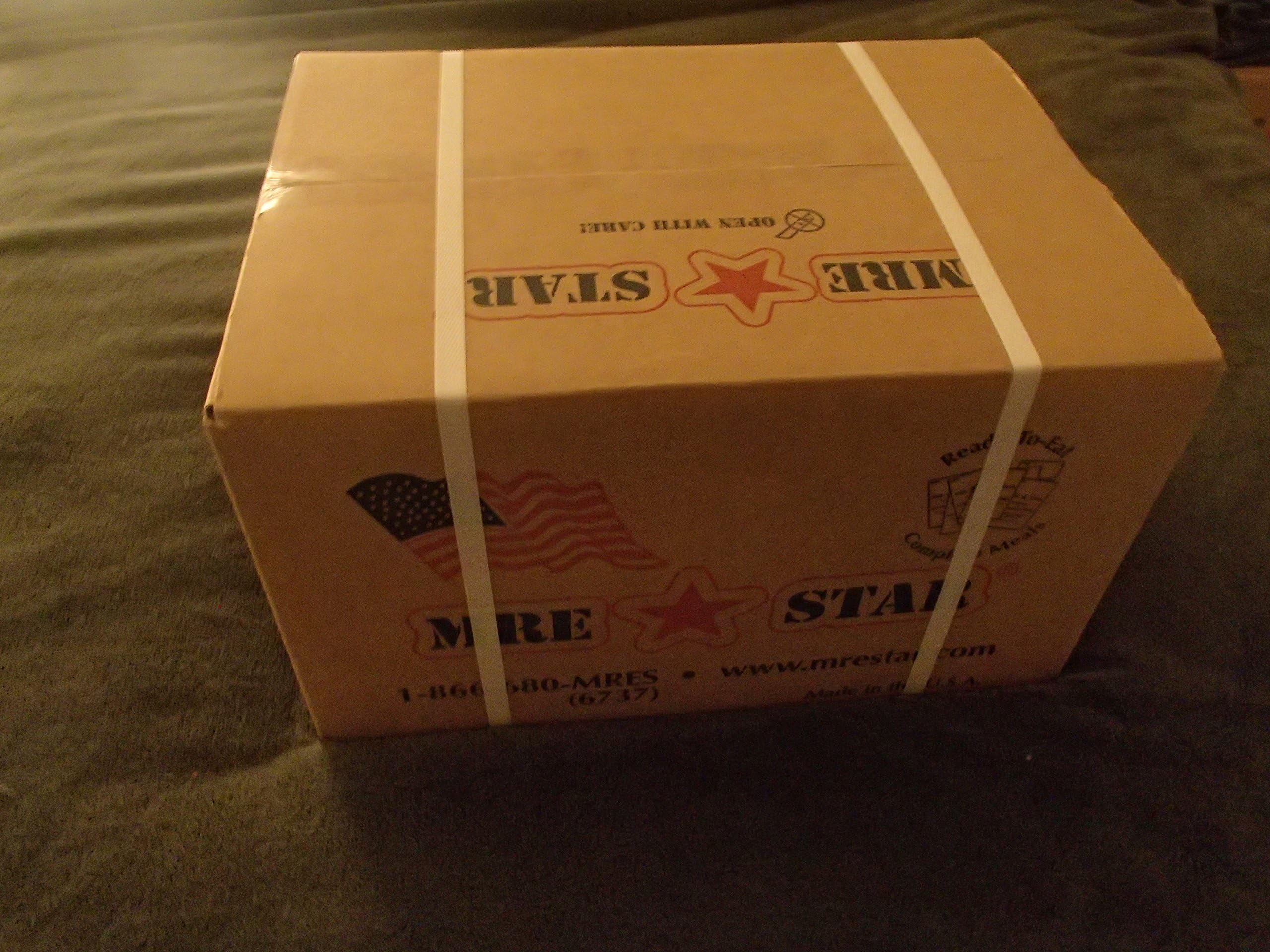 MRE - Meal, Ready-to-Eat, Individual W/O Heaters (Complete Meal) 12 Complete MREs per Case