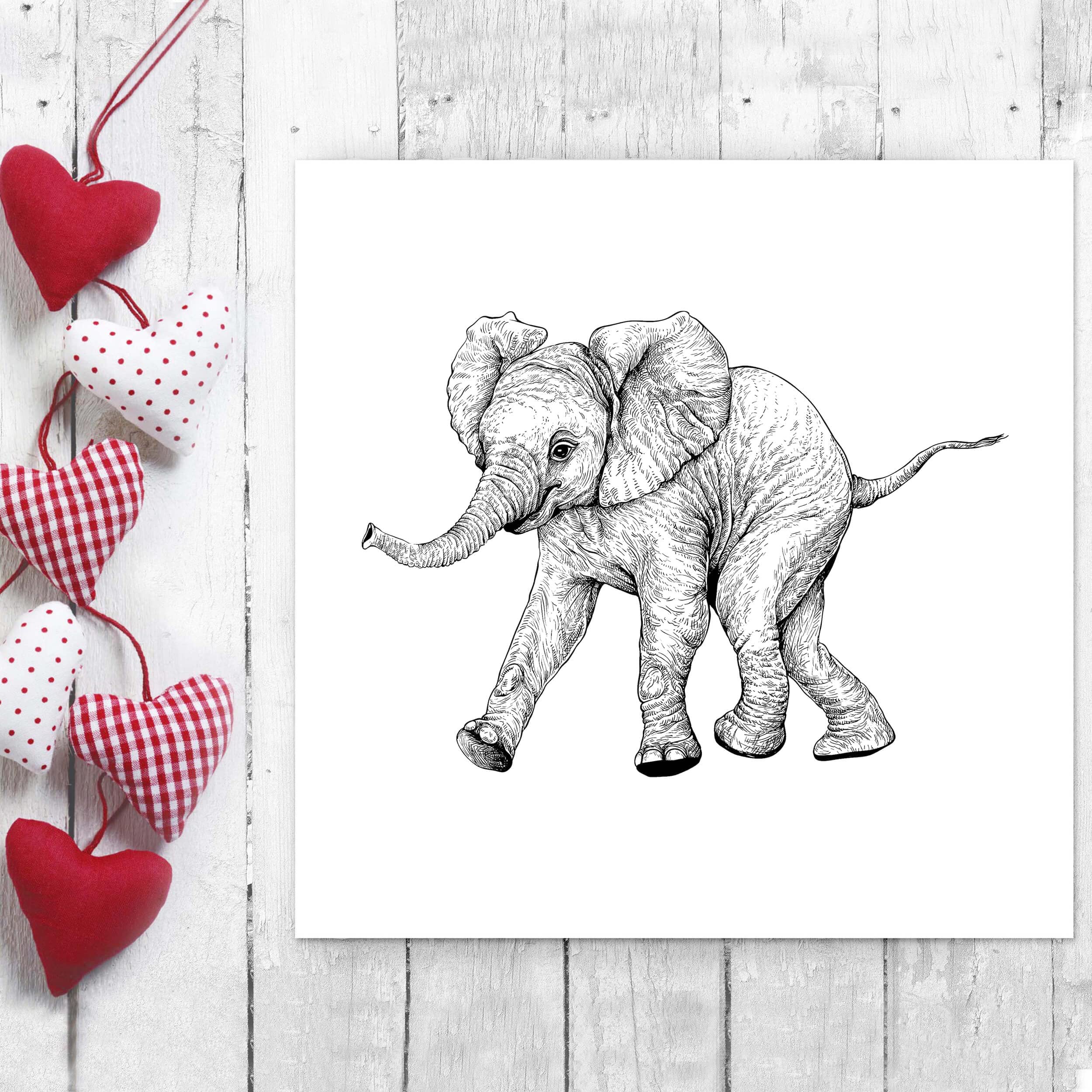 Tampon Bébé Lama - La Compagnie Des Elfes