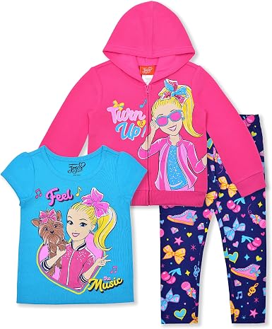 Jojo Siwa 3 Pack Shirt, Jacket 