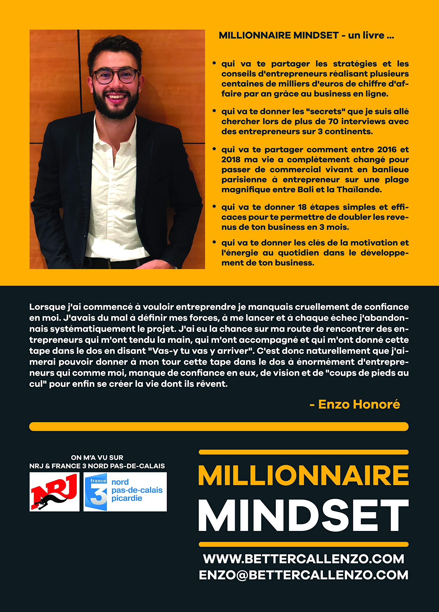 MILLIONNAIRE MINDSET : Comment j'ai quitté mon job, créé un business, et fait le tour du monde en 1 an