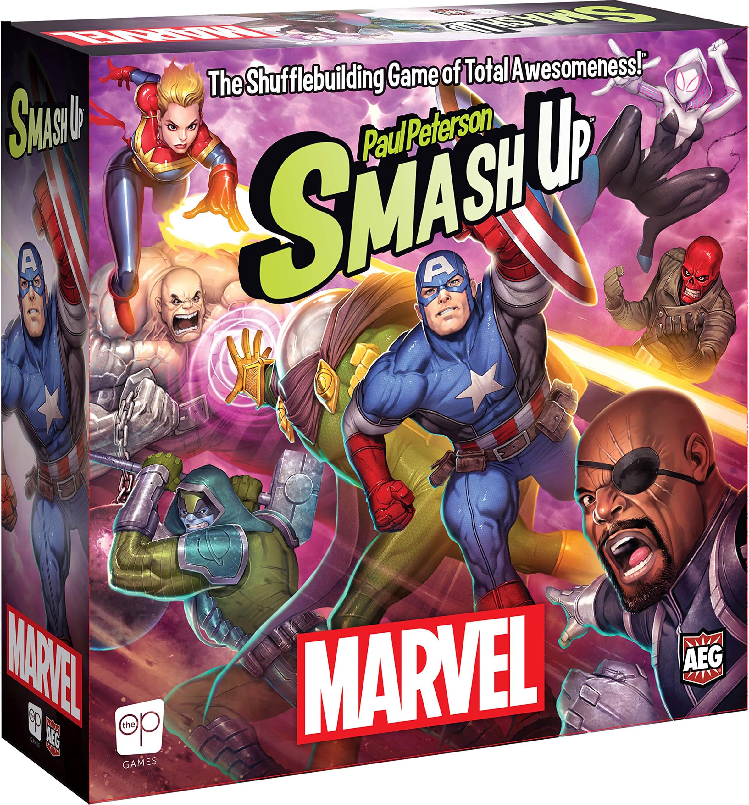 Smash Up: Marvel - Officially Licensed Collectible Card Game Featuring Marvel Characters Including The Ultimates & Hydra