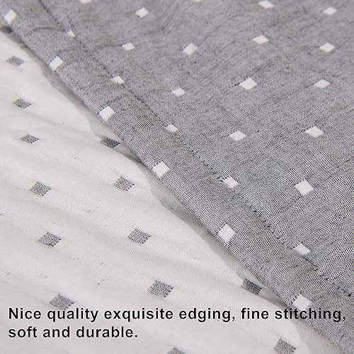 Miniatura 4 de NTBAY Manta de 3 capas para niños pequeños, manta de muselina de algodón jacquard para cama, manta térmica ligera para bebé, manta de cuna súper