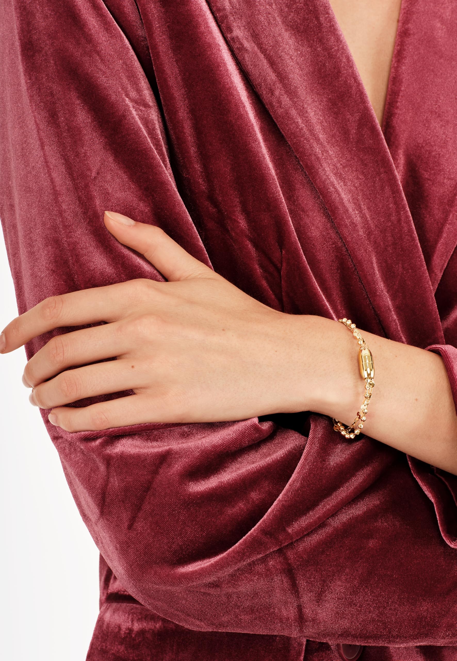 Breil, Bracciale Donna in Acciaio | Collezione MAGNETICA SYSTEM, Bracciale, Dimensione 17 cm, Gioiello idee regalo donna