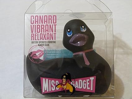 Mister Gadget Pato vibrador relajante, color negro : Salud y ...