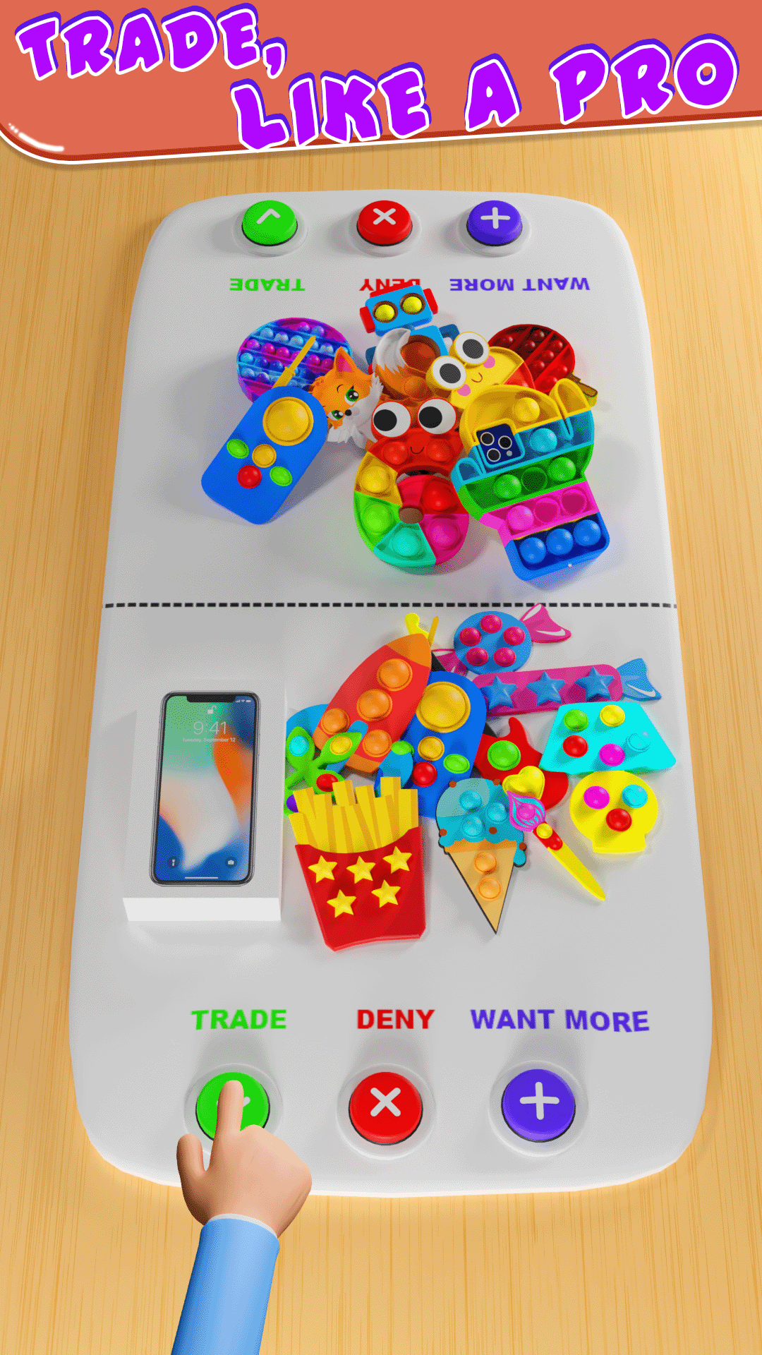 Fidget Toys Trading 3D Antistress Trading for