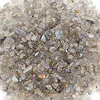 Vista 59 de Cherry Tree Collection 1/2 Pound Polished Tumbled Gemstone Chips, Pebbles, Crystal Chips Bulk for Jewelry Making, Healing, Plants, Succulents, Multi