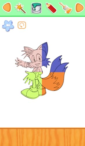 Coloring Puzzle Book hedgehog