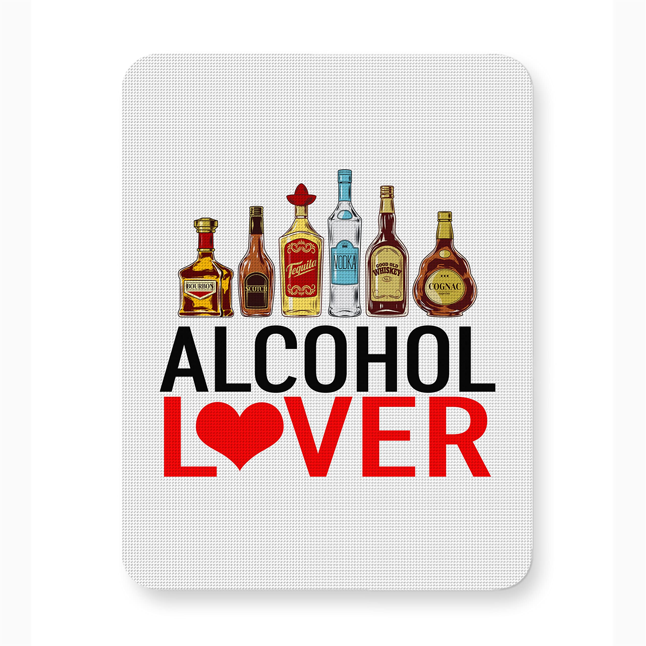 Icarus Box Alentine's ay for Those who Won't be Getting 14 Feb Mouse Pad - Computer Mouse Mat Anti-Slip Rubber Base & Smooth Control Spill-Resistant Laptop Notebook Pro Gaming Alpha