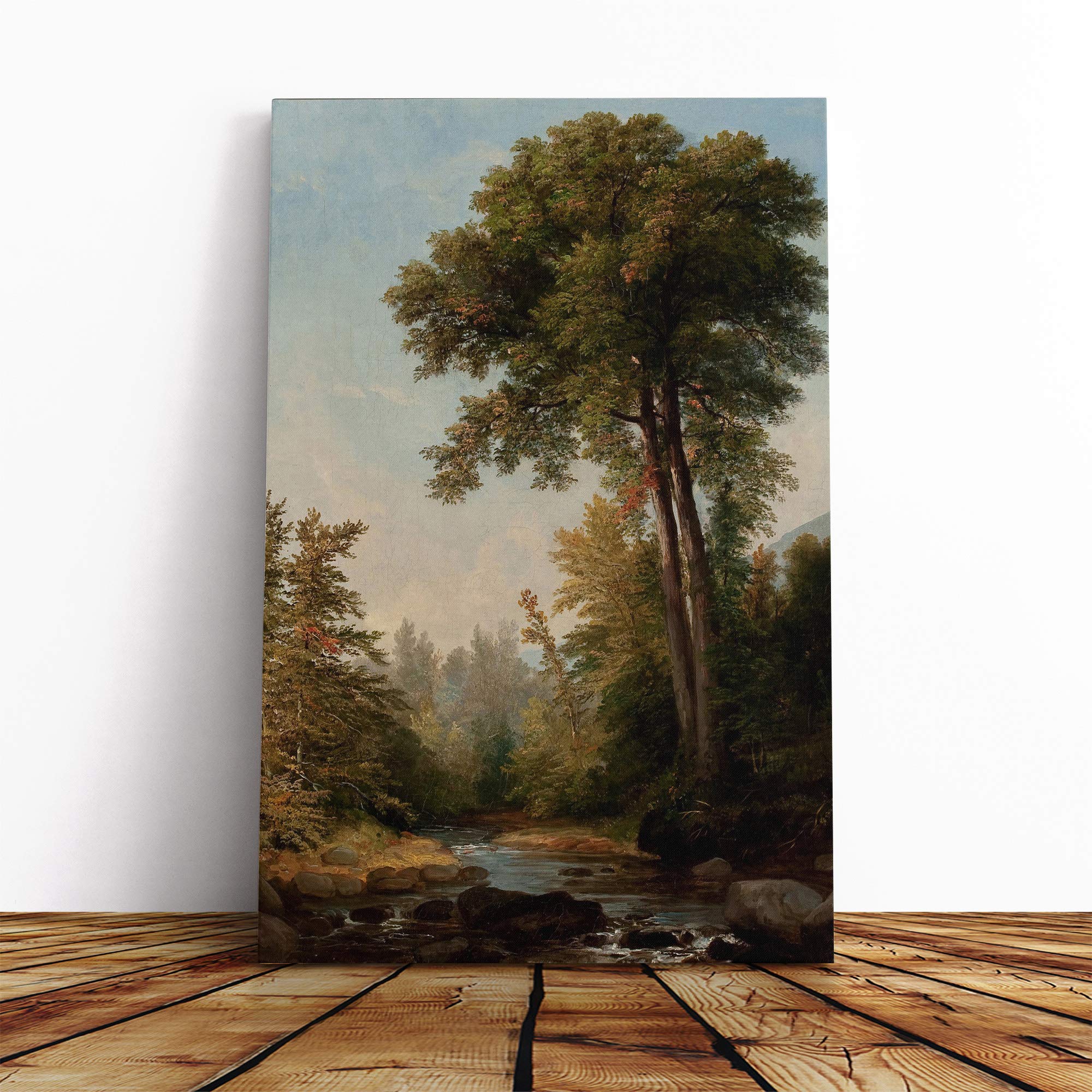 Asher Brown Durand A Natural Monarch Canvas Print | Gallery Wrapped 30mm Frame Wall Art | 30x20 inches | Ready to Hang | Modern Picture | Living Room Bedroom Lounge Office