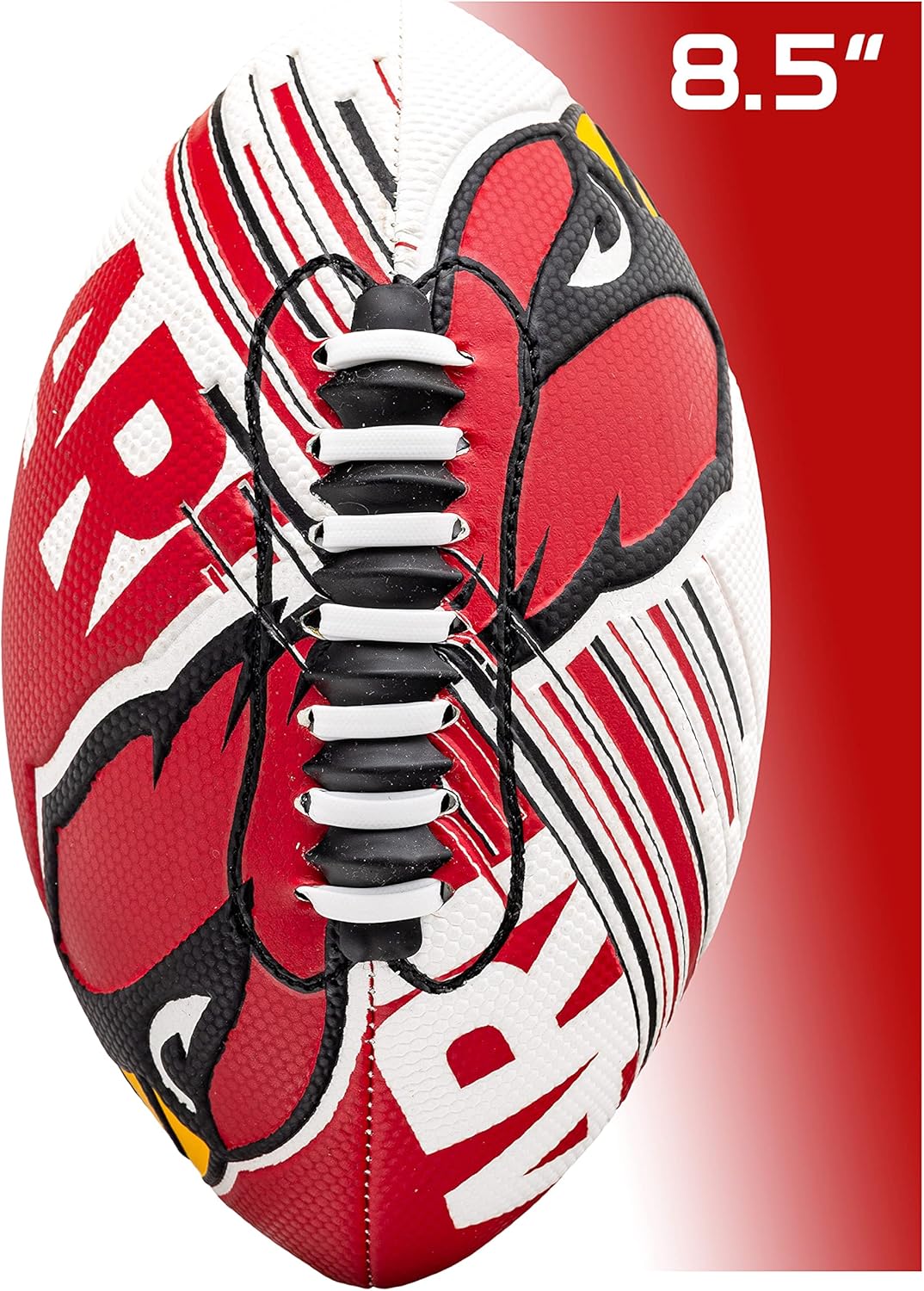 Franklin Sports NFL Arizona Cardinals Football - Youth Mini Football - 8.5" Football- SPACELACE Easy Grip Texture- Perfect for Kids ! : Sports & Outdoors
