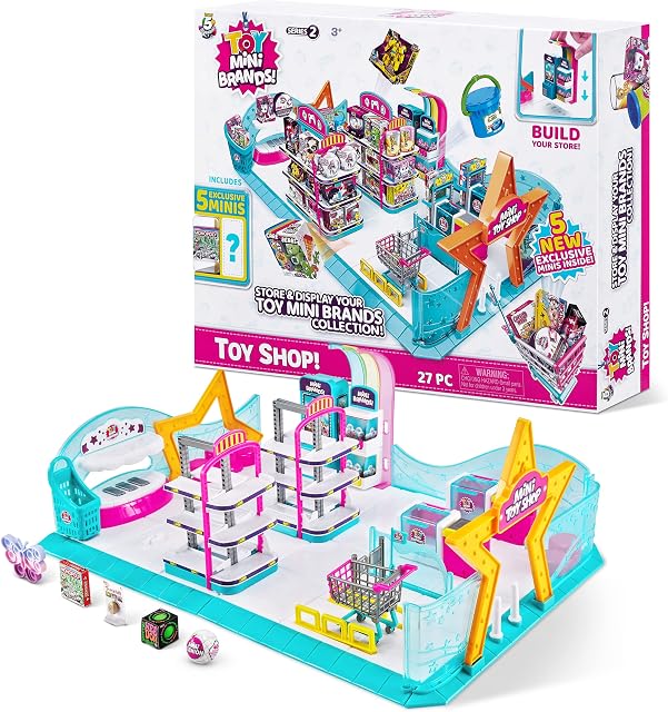 5 Surprise 77152-S2 Brands Mini Toy Shop Playset Series 2 Collectible