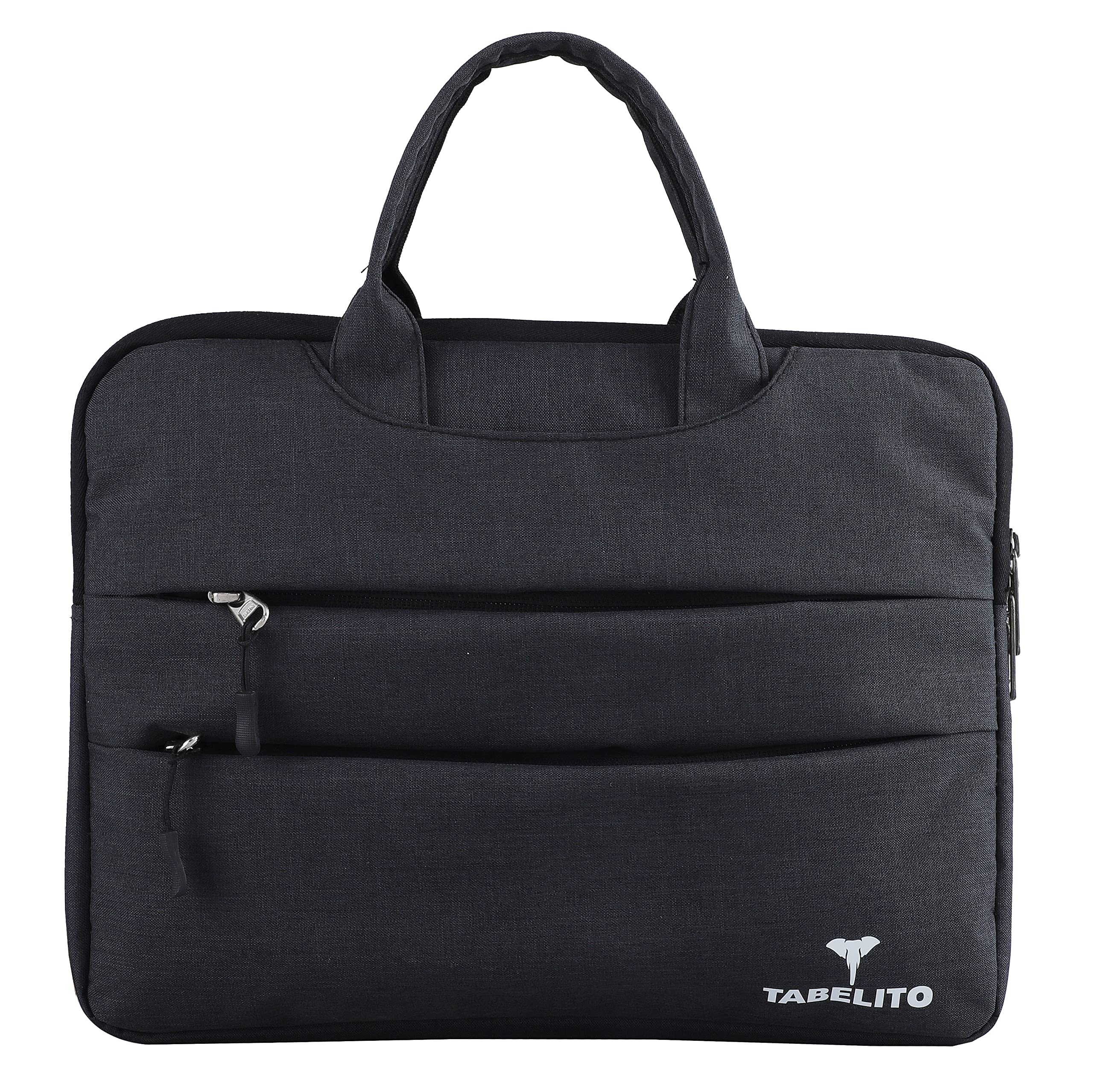 Tabelito® Basic Laptop Bag Sleeve Case Cover Pouch for 14 Inch Laptop Apple / Dell / Lenovo / Asus / Hp / Samsung / Mi / MacBook / Ultrabook / Thinkpad / Ideapad / Surfacepro (Black)