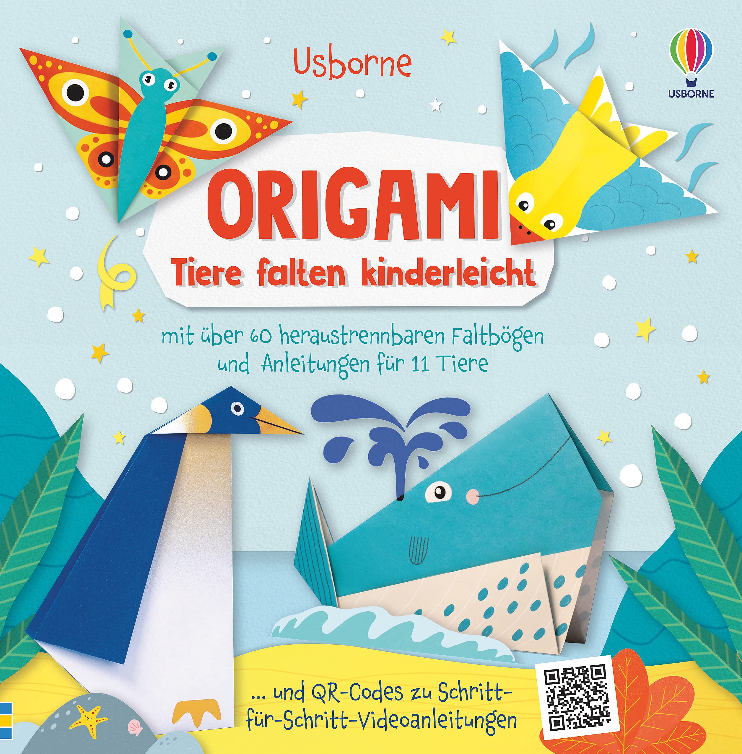 Origami – Tiere falten kinderleicht: mit über 60 heraustrennbaren Faltbögen (Origami-Reihe)