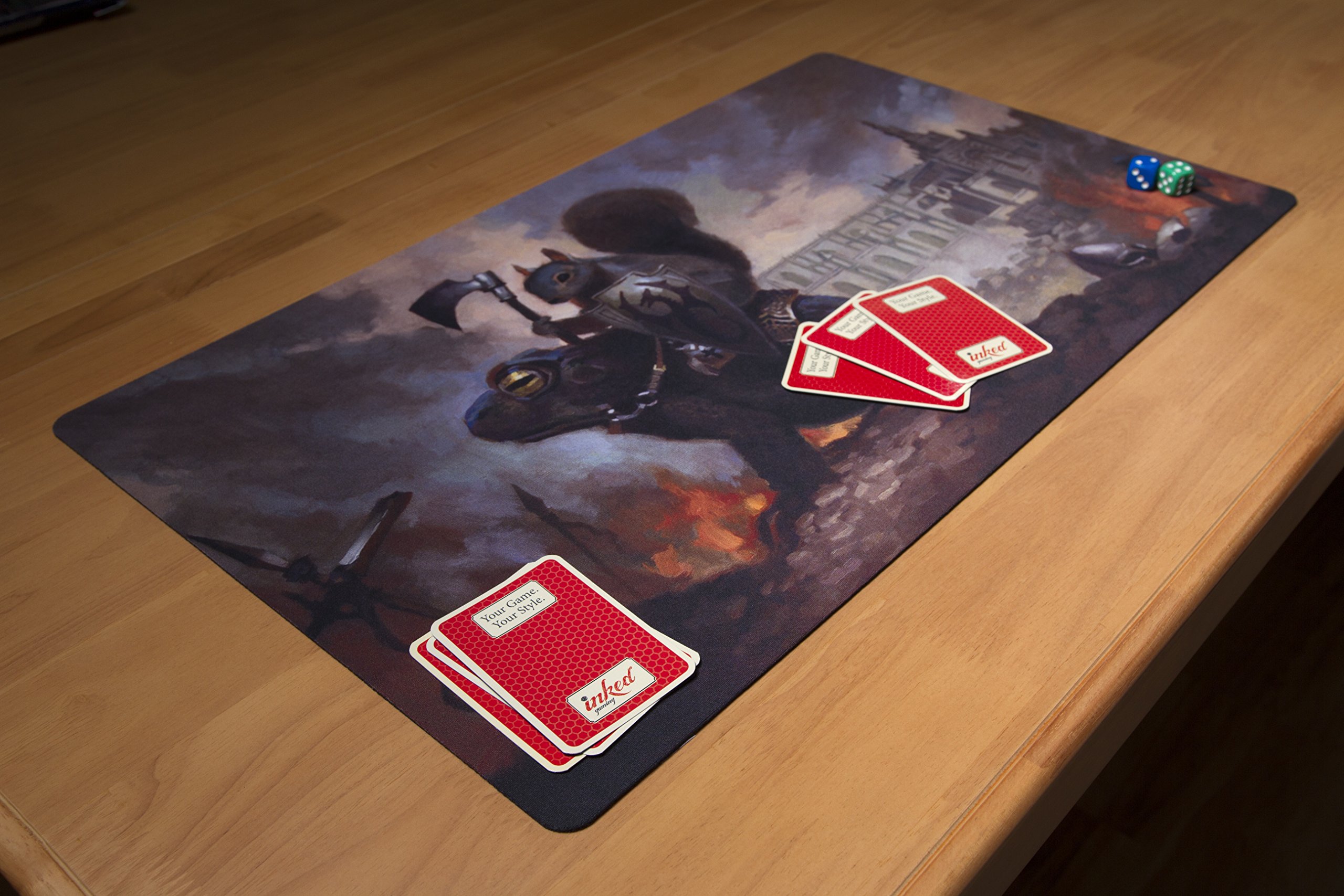 Inked Playmats Toad Rider Playmat Inked Gaming TCG Game Mat for Cards