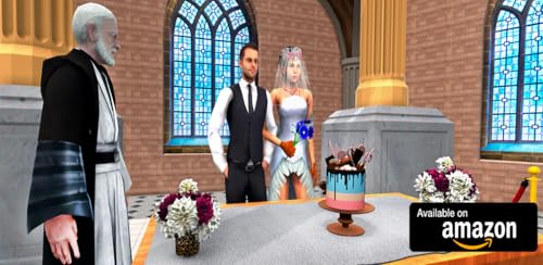 Casal recém-casado ama jogos de casamento - melhores jogos de casamento 3D - jogos de casal feliz -
