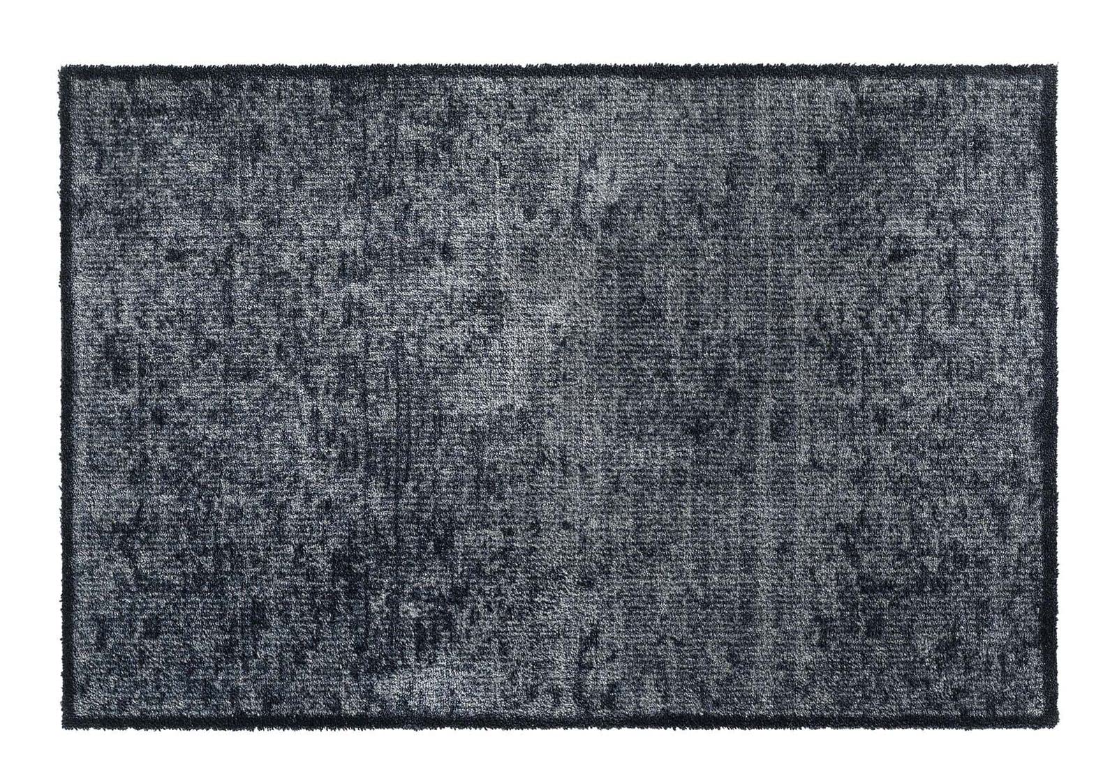 Tapis de nettoyage grand format MD Entree paillasson absorbant anthracite 67x100 cm