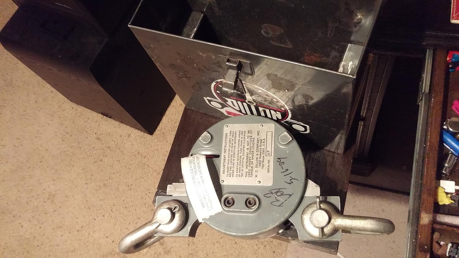 AP5-15000LB AP Mechanical Dillon Dynamometer 15,000 LB Capacity 5" Dial Size - 30006-0092