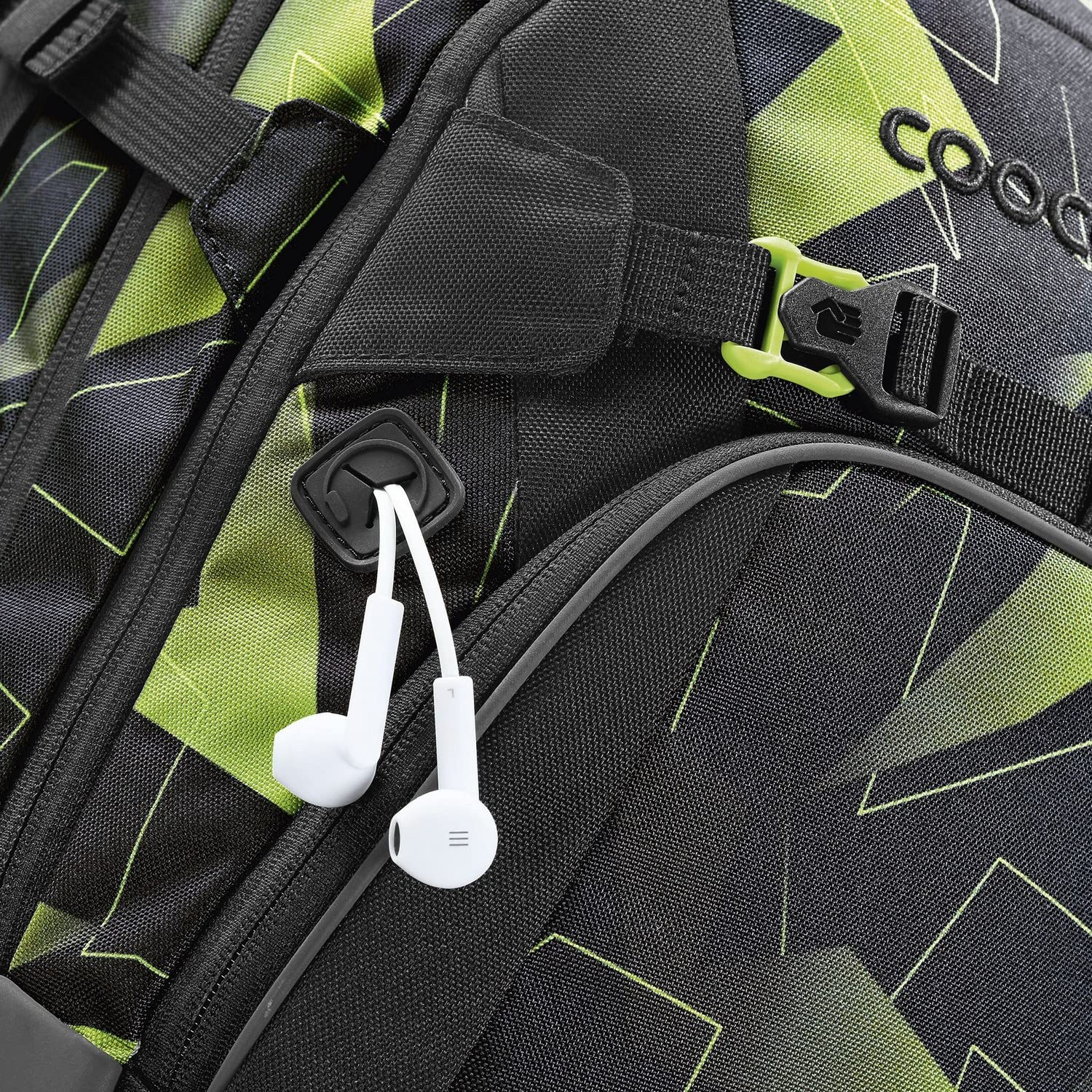 Coocazoo Mate School Backpack Lime Flash