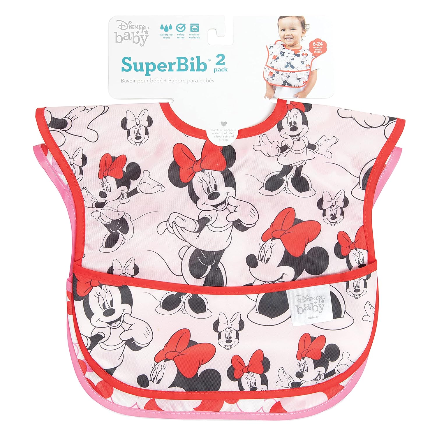 Buy Bumkins Disney Minnie Mouse Superbib Baby Bib Waterproof Washable Stain And Odor Resistant 6 24 Months Pack Of 2 Classic Icon Online In Turkey B00hrq5ioi Buy Bumkins Disney Minnie Mouse Superbib Baby Bib Waterproof Washable Stain And Odor Resistant 6 24 Months Pack Of 2 Classic Icon Online In Turkey B00hrq5ioi