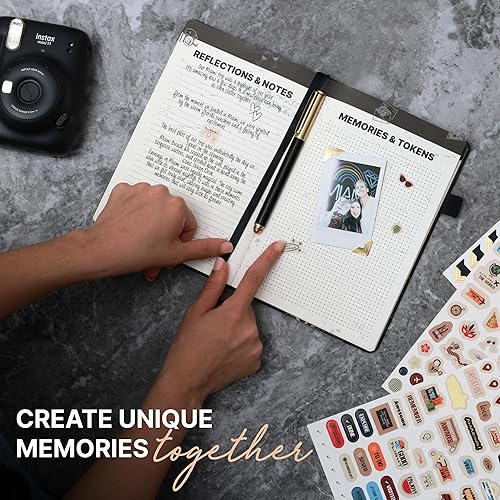 Miniatura 4 de Prazoli 3 en 1 libro de aventuras para parejas, diario de viaje y lista de deseos, bonitos regalos para mujeres y hombres, pareja  Cuaderno de viaje