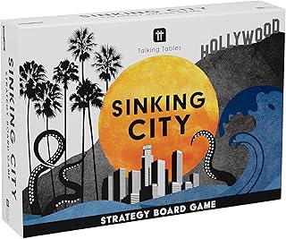 Talking Tables : Sinking City New Board Game A Fun and Fast paced Strategy Adventure to be Played with Friends and Family,...
