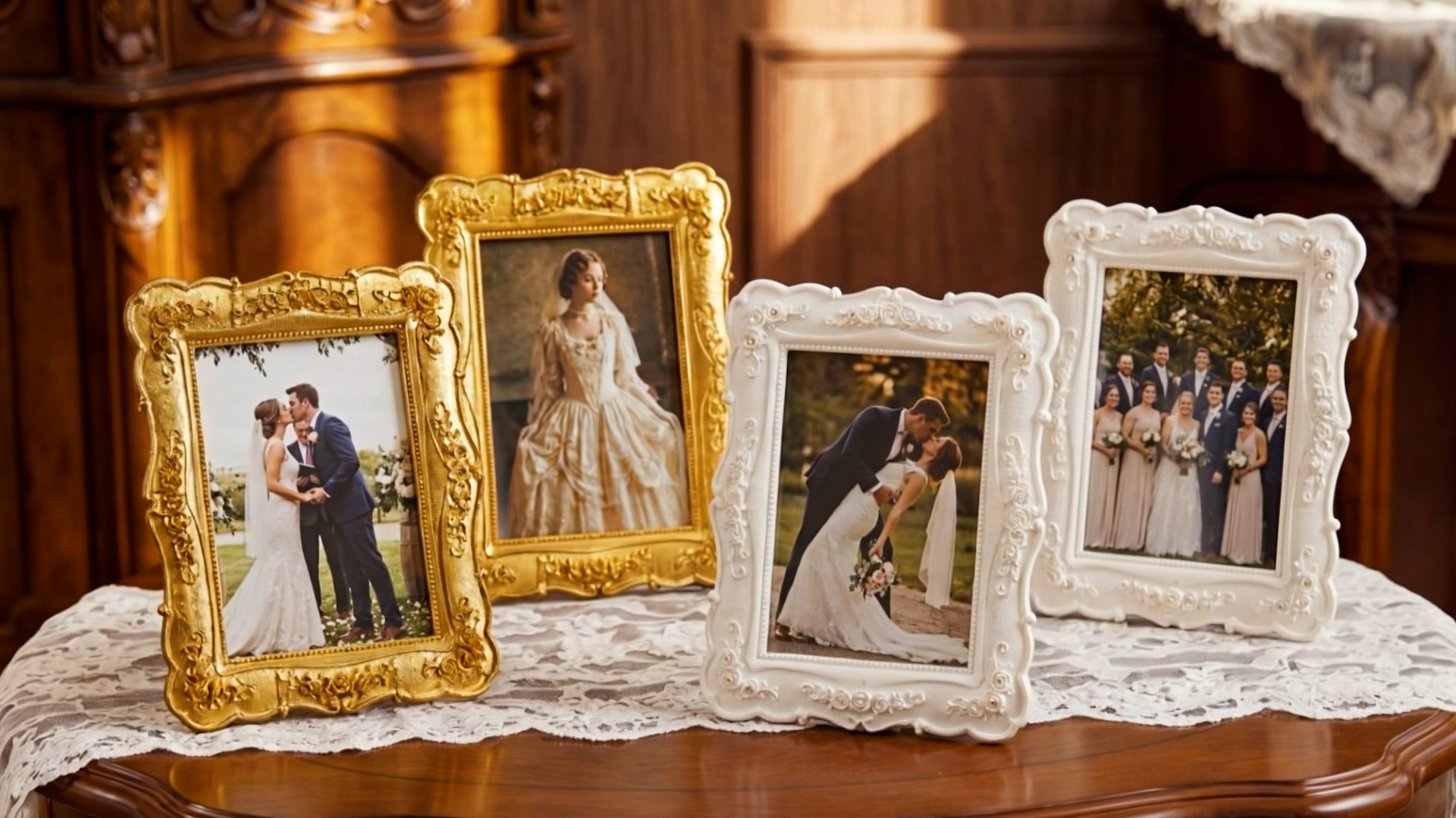 Amazon.com - Amyhill Vintage Picture Frame, Rose Flower Design