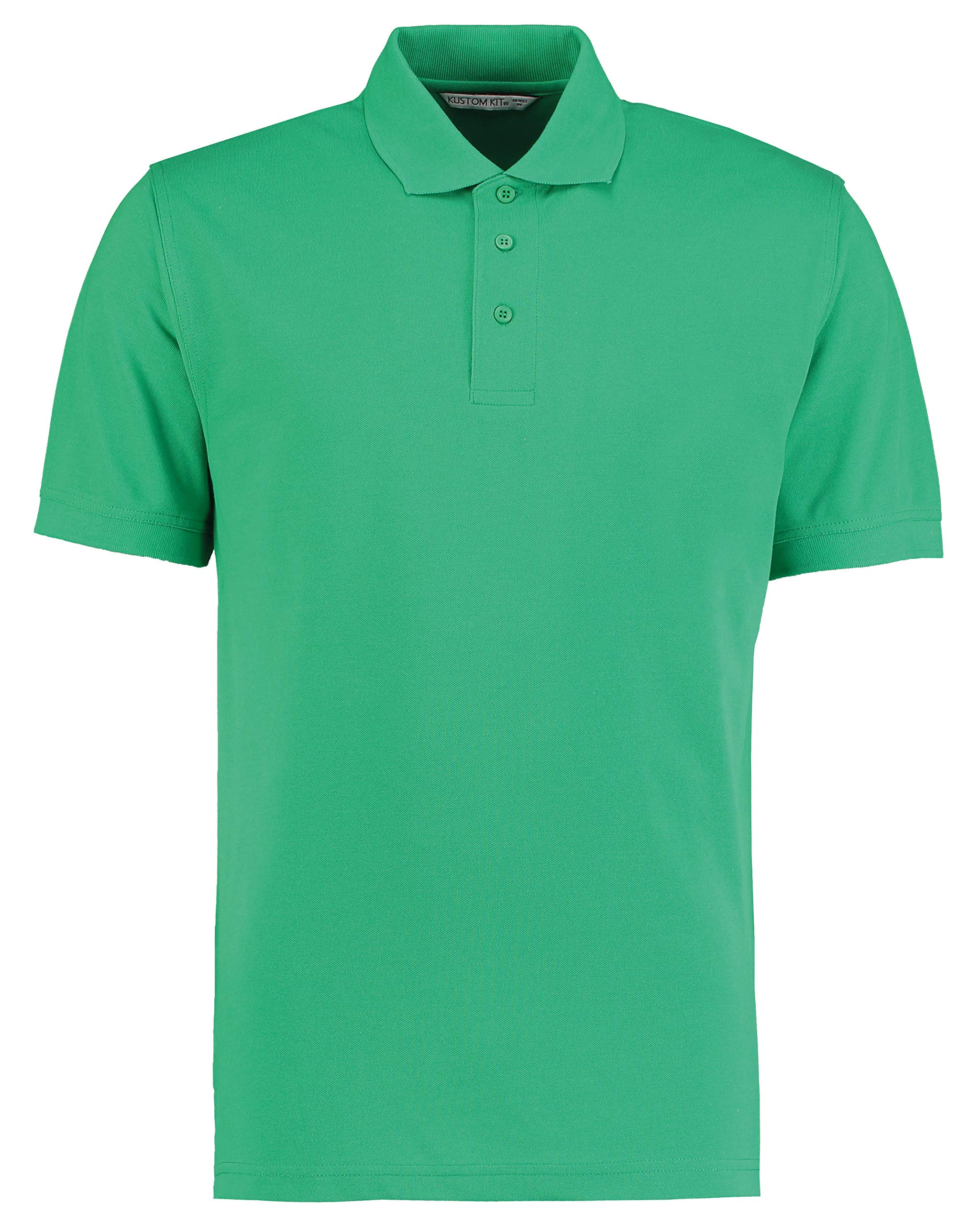 Kustom Kit Unisex Comfort Finish Klassic Polo Shirt Kelly XS