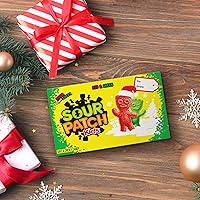 Vista 7 de SOUR PATCH KIDS Dulces navideños suaves y masticables rojos y verdes, 3.1 onzas