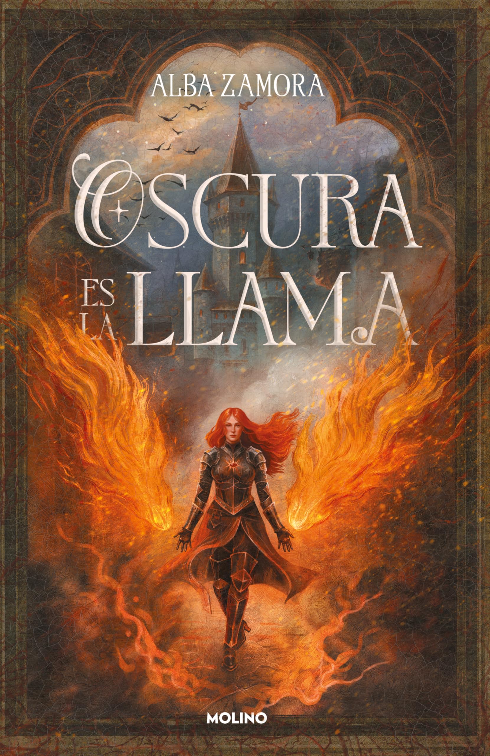 Oscura es la llama (edición limitada con cantos tintados) (Ficción)