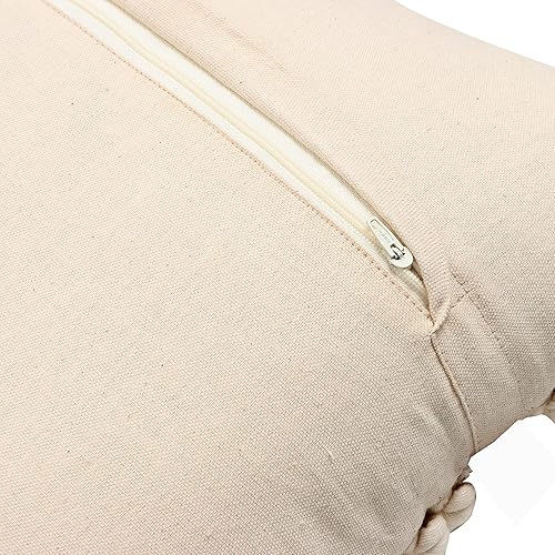 Miniatura 7 de REDEARTH - Juego de 2 fundas de cojín decorativas, con textura, tejidas, copetudas, para casa de campo, sillón, sofá, cama, silla, comedor, patio,