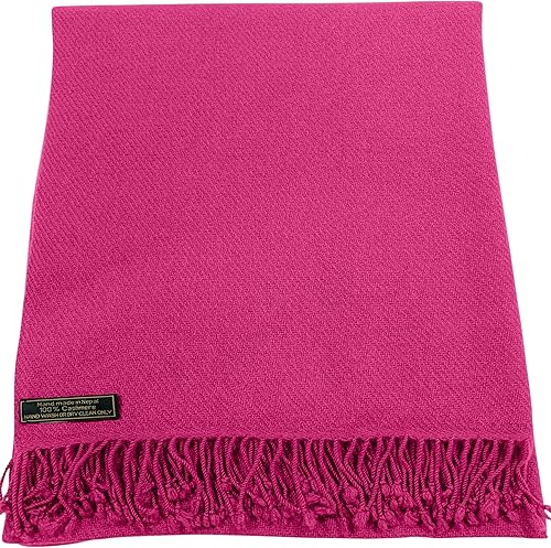 Miniatura 2 de 100  cachemira chal pashmina bufanda envoltura para la cabeza cubierta facial hecha a mano en Nepal CJ Apparel NEW Multicolor