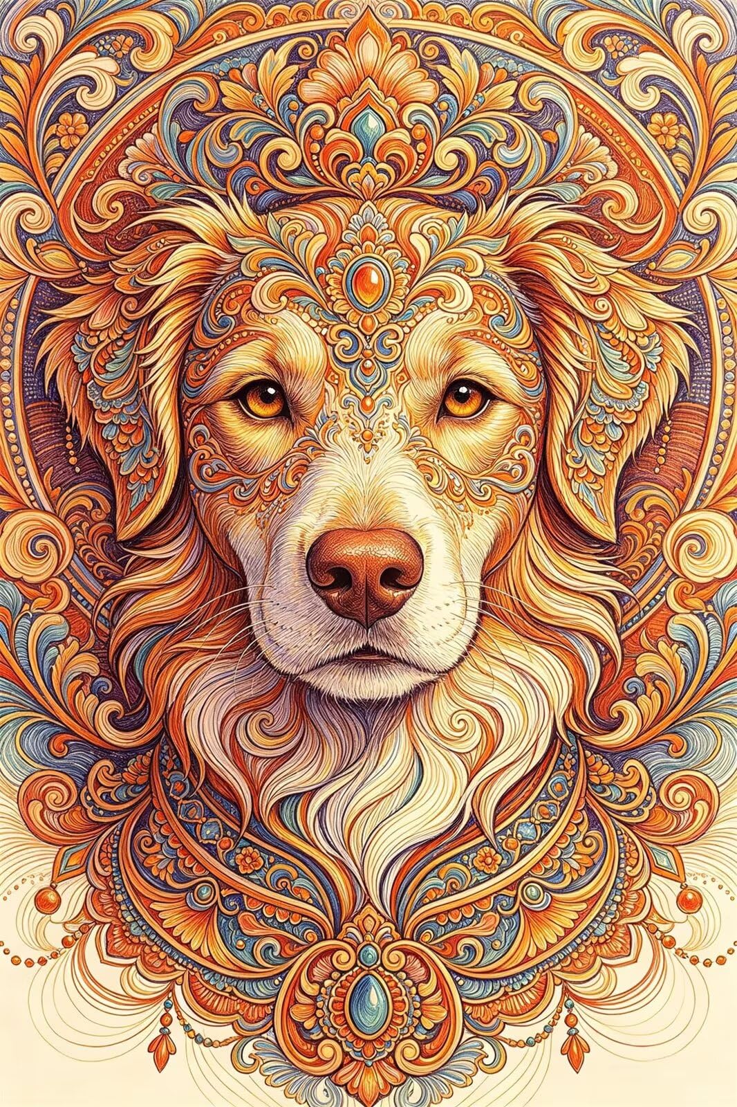 Puzzle 1500 Piezas para Adultos y Familia, Rompecabezas de Perro Animal, 87x57 cm, Juego de Mesa de Descompresión y Pasatiempo, Regalo Creativo Navidad y Cumpleaños