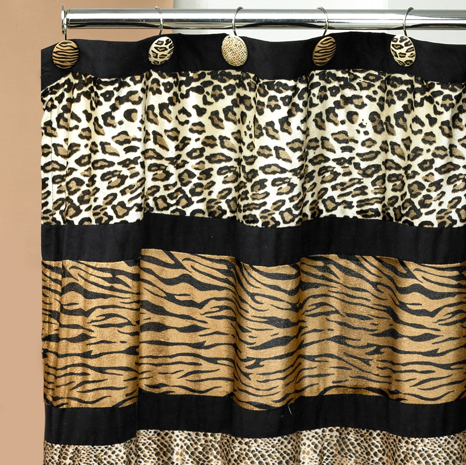 Cheetah Shower Curtains Curtains & Drapes