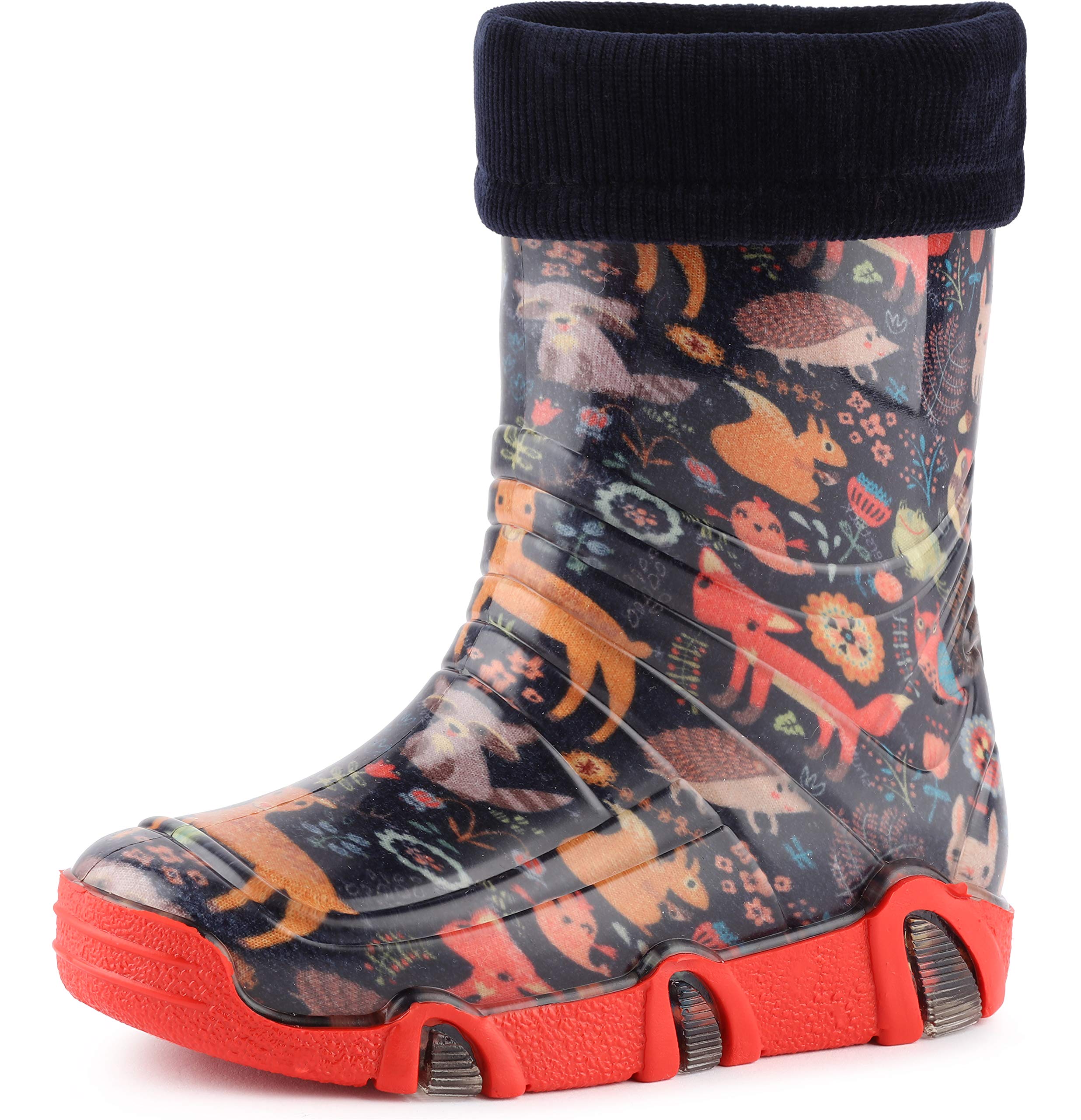 Ladeheid Botas de Agua Zapatos de Seguridad Calzado Unisex Niños Swk — view 11